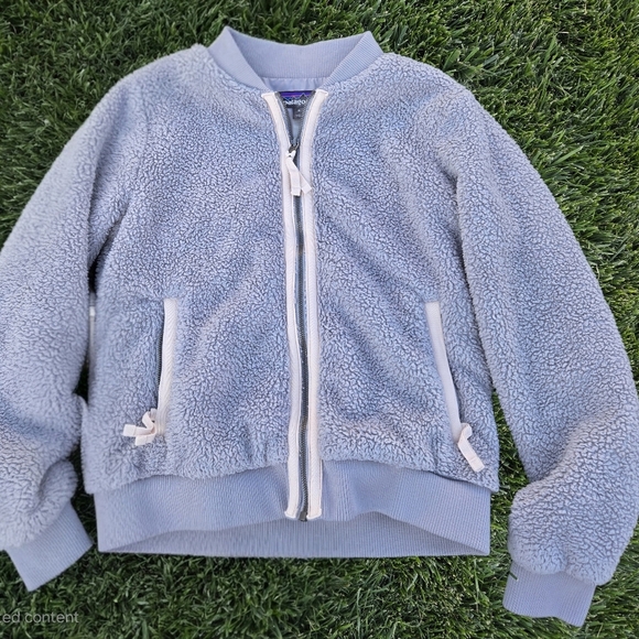 Womens MED Patagonia (Patagonia) Los Gatos Bomber Jacket Windproof Fleece Used - Picture 8 of 8